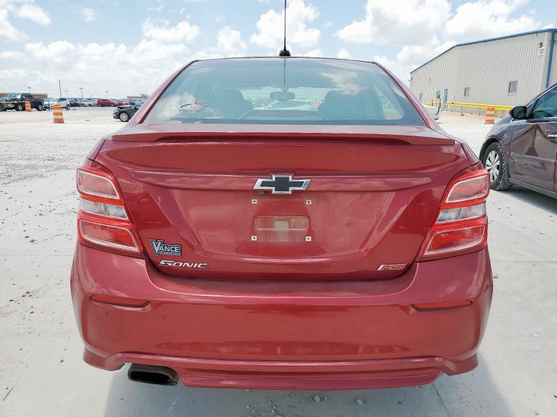 Photo 6 from auction – 2020 CHEVROLET SONIC LT with VIN 1G1JD5SB8L4135592
