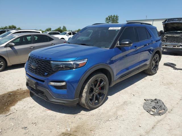 FORD EXPLORER S 2020 with VIN 1FM5K8GC7LGB35644 - Photo from auction