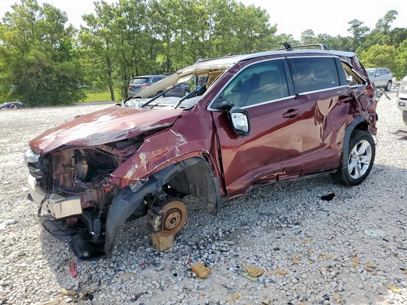TOYOTA HIGHLANDER 2015 with VIN 5TDYKRFH5FS041616 - Photo from auction