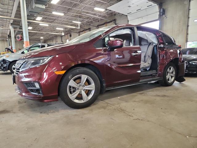 HONDA ODYSSEY EX 2018 with VIN 5FNRL6H52JB105563 - Photo from auction