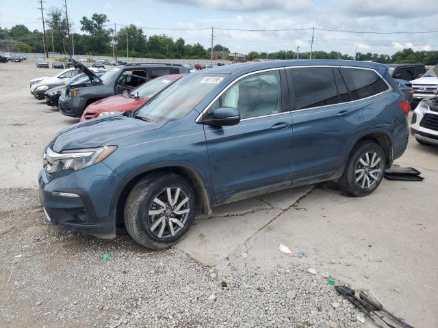 HONDA PILOT EXL 2021 with VIN 5FNYF6H5XMB089474 - Photo from auction