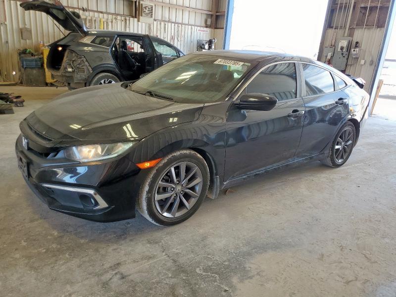 HONDA CIVIC EX 2019 with VIN 19XFC1F32KE010080 - Photo from auction