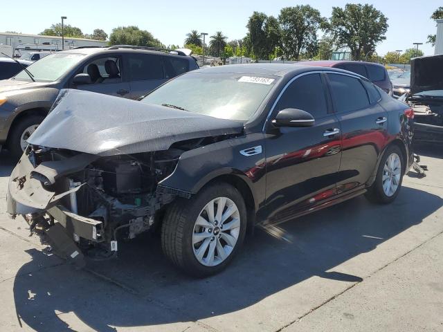 KIA OPTIMA EX 2016 with VIN 5XXGU4L34GG057892 - Photo from auction