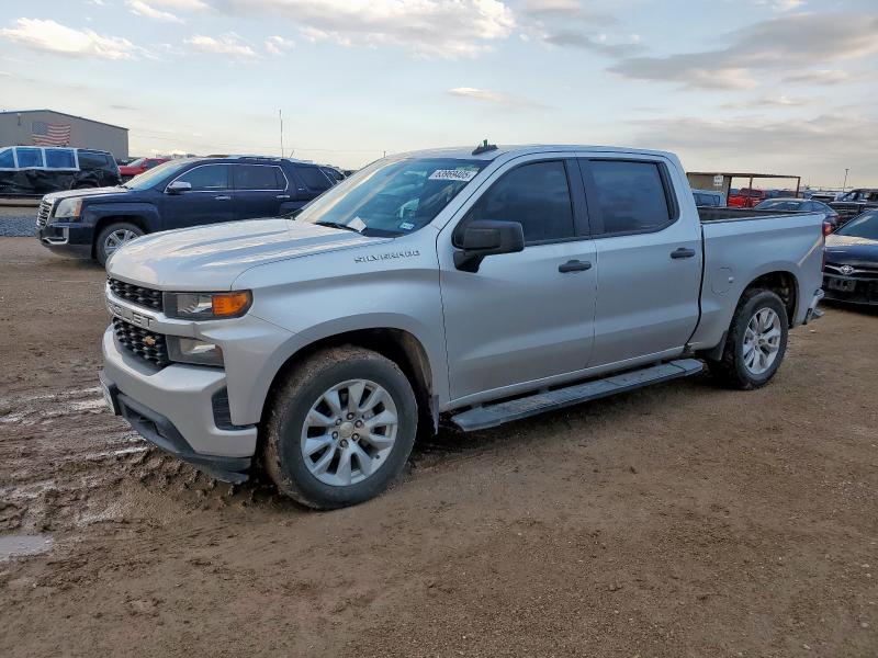 CHEVROLET SILVERADO 2021 with VIN 3GCPWBEK7MG376926 - Photo from auction