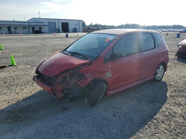 HONDA FIT S 2007 with VIN JHMGD38607S021697 - Photo from auction