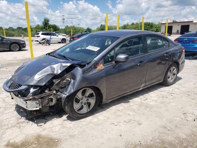 HONDA CIVIC LX 2013 with VIN 19XFB2F51DE093773 - Photo from auction