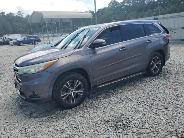 TOYOTA HIGHLANDER 2016 with VIN 5TDKKRFH6GS127573 - Photo from auction