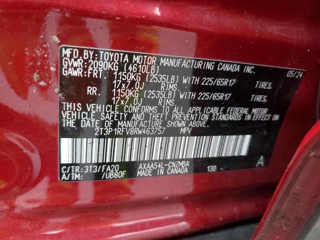 Photo 14 from auction – 2024 TOYOTA RAV4 XLE with VIN 2T3P1RFV8RW463757