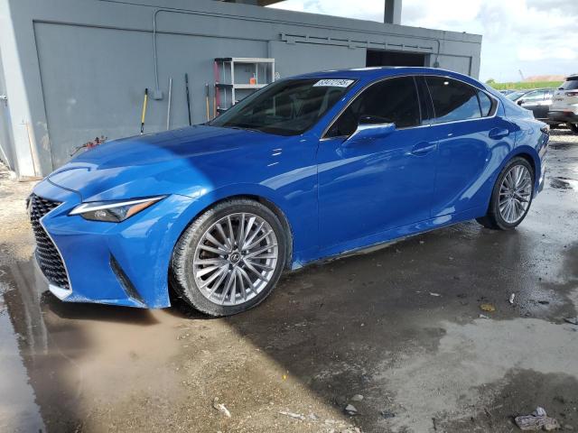 LEXUS IS 300 2023 with VIN JTHDA1D20P5122997 - Photo from auction
