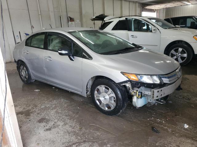 Photo 4 from auction – 2012 HONDA CIVIC HYBR with VIN JHMFB4F26CS007336