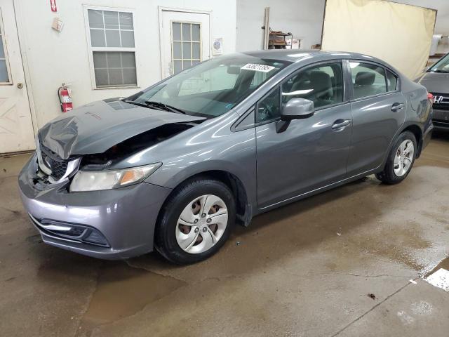 HONDA CIVIC LX 2013 with VIN 19XFB2F50DE089195 - Photo from auction
