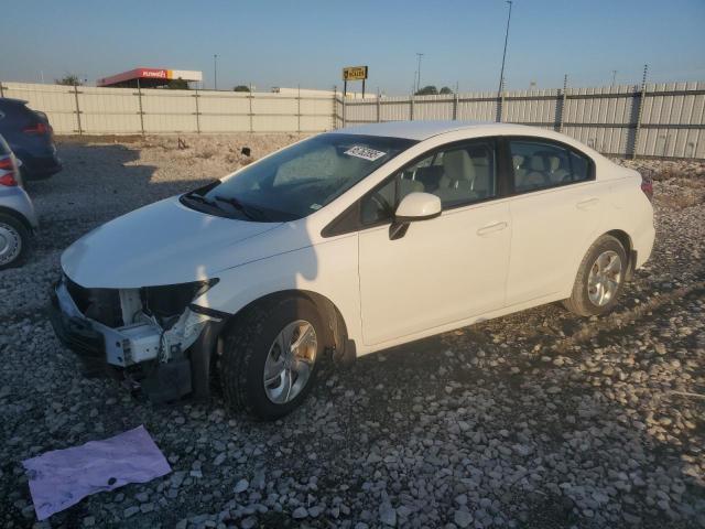 HONDA CIVIC LX 2013 with VIN 19XFB2F59DE045406 - Photo from auction