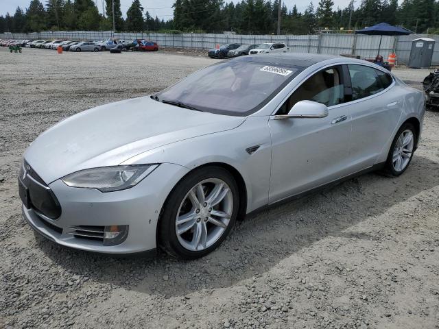 TESLA MODEL S 2015 with VIN 5YJSA1E27FF116392 - Photo from auction