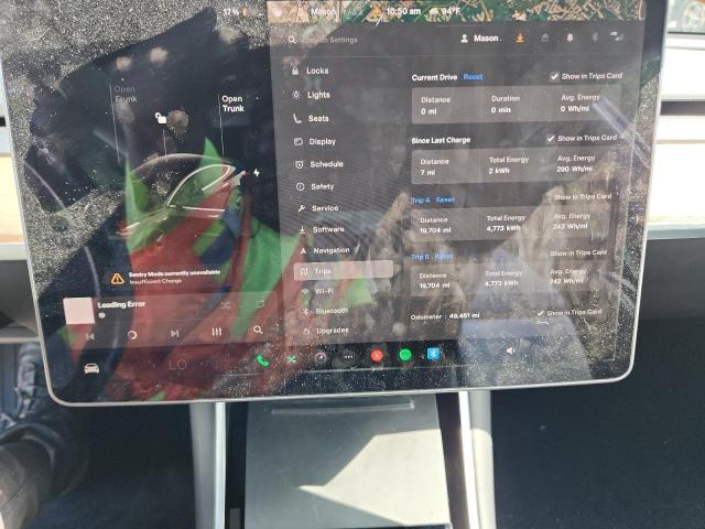 Photo 9 from auction – 2019 TESLA MODEL 3 with VIN 5YJ3E1EA7KF398723