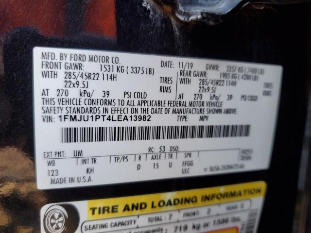 Photo 14 from auction – 2020 FORD EXPEDITION with VIN 1FMJU1PT4LEA13982