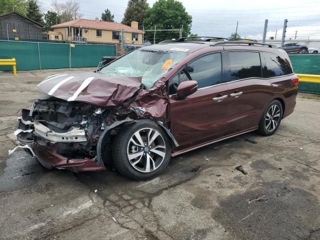 HONDA ODYSSEY ELITE 2018 with VIN 5FNRL6H98JB021864 - Photo from auction