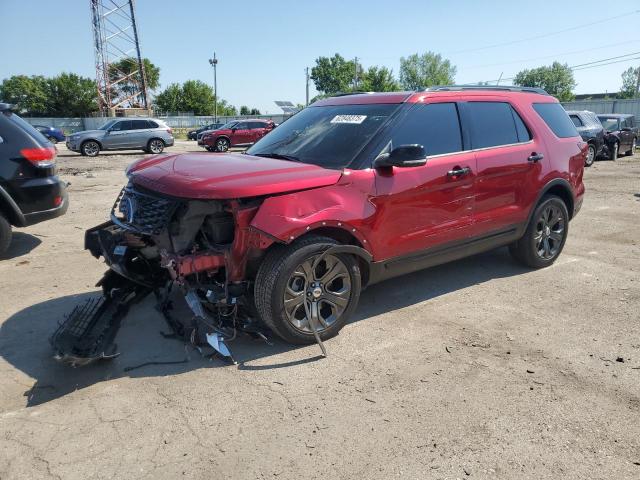 Photo 1 from auction – 2018 FORD EXPLORER S with VIN 1FM5K8GT6JGC52614