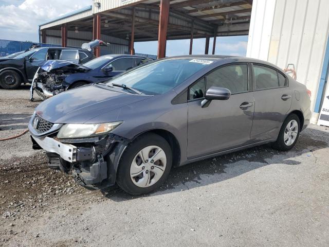 HONDA CIVIC LX 2014 with VIN 19XFB2F53EE007610 - Photo from auction