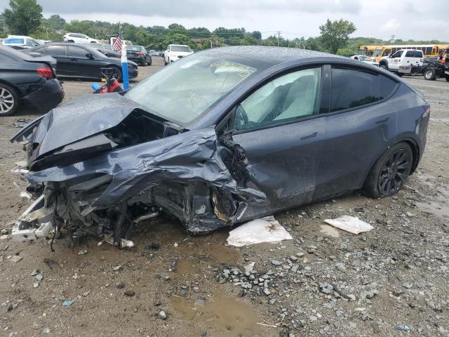 TESLA MODEL Y 2021 with VIN 5YJYGDEF8MF134765 - Photo from auction