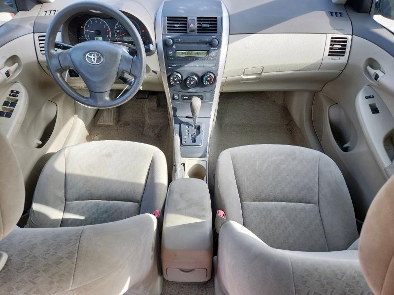 Photo 8 from auction – 2009 TOYOTA COROLLA BA with VIN JTDBL40E299054119