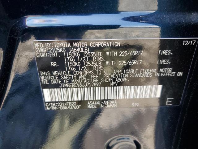 Photo 14 from auction – 2018 TOYOTA RAV4 LE with VIN JTMBFREV8JJ727897