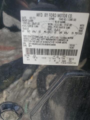 Photo 14 from auction – 2013 FORD EDGE SEL with VIN 2FMDK3JC0DBB93899