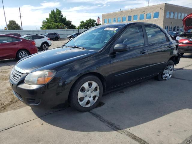 KIA SPECTRA EX 2009 with VIN KNAFE221895630472 - Photo from auction