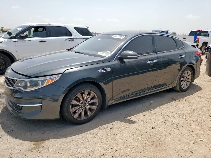 KIA OPTIMA EX 2016 with VIN 5XXGU4L3XGG119960 - Photo from auction