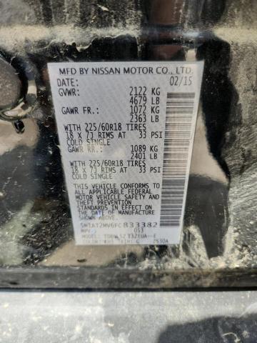 Photo 14 from auction – 2015 NISSAN ROGUE S with VIN 5N1AT2MV6FC833382