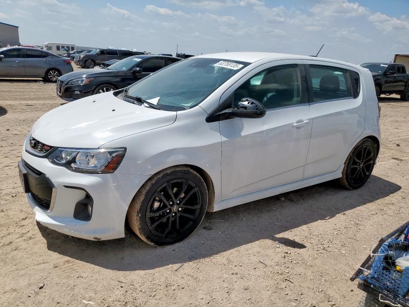 CHEVROLET SONIC PREM 2018 with VIN 1G1JF6SB2J4111463 - Photo from auction