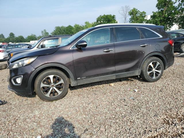 KIA SORENTO EX 2016 with VIN 5XYPHDA55GG100415 - Photo from auction