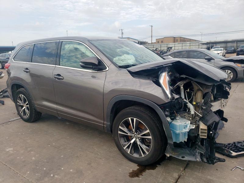 Photo 4 from auction – 2018 TOYOTA HIGHLANDER with VIN 5TDZARFH0JS041264
