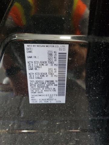 Photo 14 from auction – 2015 NISSAN PATHFINDER with VIN 5N1AR2MM3FC653279