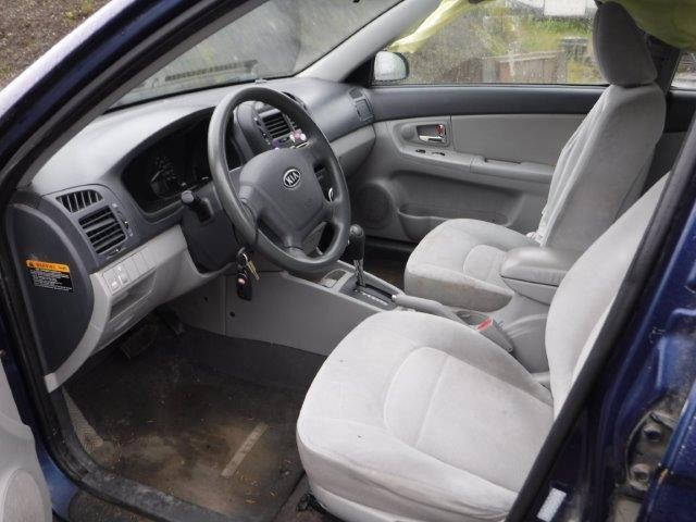 Photo 7 from auction – 2009 KIA SPECTRA EX with VIN KNAFE222695619673