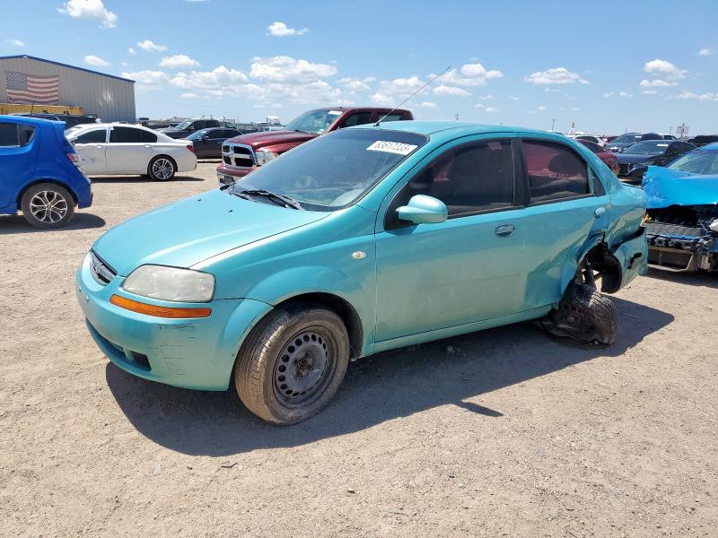 CHEVROLET AVEO BASE 2005 with VIN KL1TD526X5B384453 - Photo from auction
