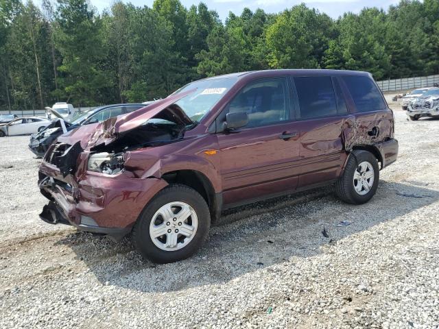 HONDA PILOT LX 2007 with VIN 5FNYF28127B019705 - Photo from auction