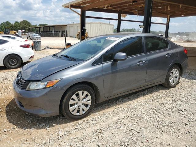 HONDA CIVIC LX 2012 with VIN 19XFB2F5XCE036602 - Photo from auction