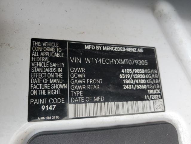 Photo 14 from auction – 2021 MERCEDES-BENZ SPRINTER 2 with VIN W1Y4ECHYXMT079305