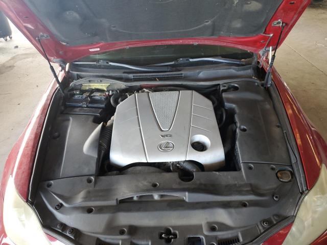 Photo 11 from auction – 2006 LEXUS IS 350 with VIN JTHBE262X65007238