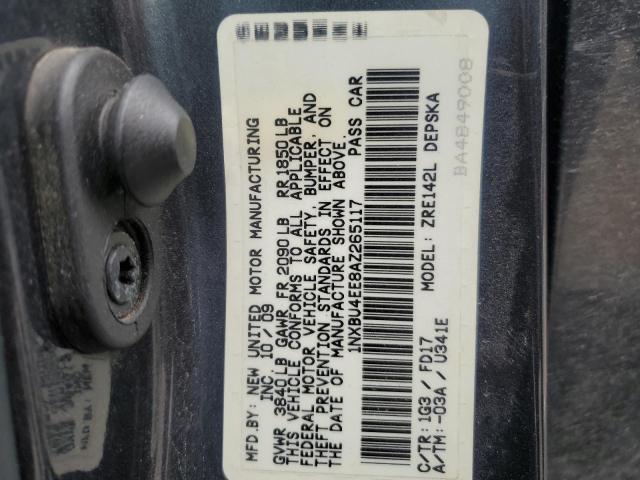 Photo 14 from auction – 2010 TOYOTA COROLLA BASE with VIN 1NXBU4EE8AZ265117