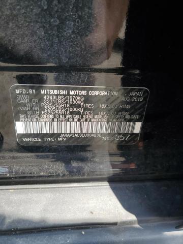 Photo 14 from auction – 2020 MITSUBISHI OUTLANDER with VIN JA4AP3AU3LU004232