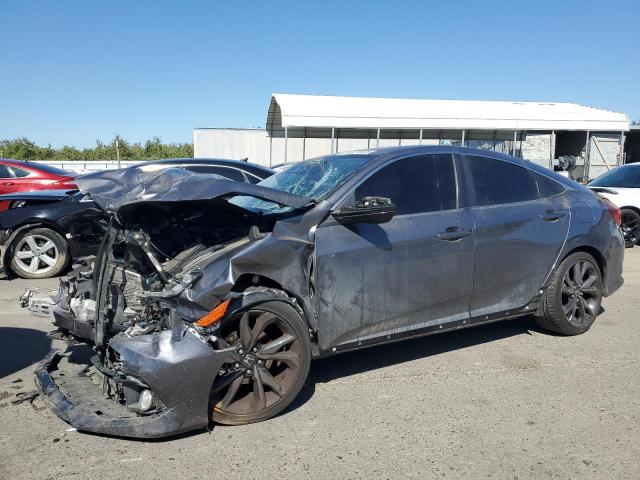 HONDA CIVIC LX 2019 with VIN 2HGFC2F68KH554542 - Photo from auction