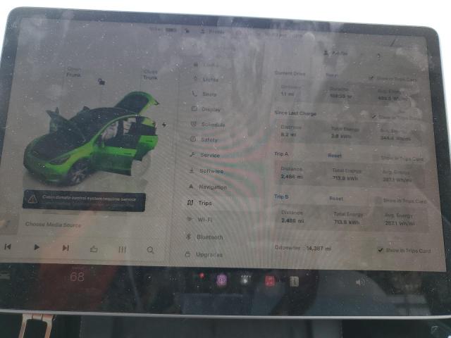 Photo 9 from auction – 2024 TESLA MODEL Y with VIN 7SAYGDED6RF053126