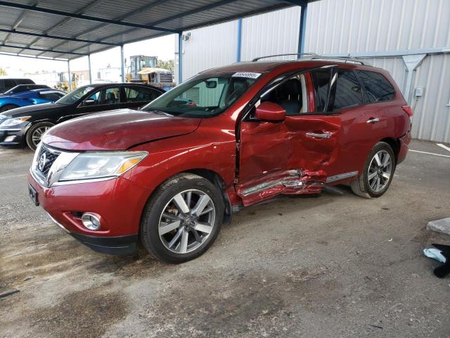 NISSAN PATHFINDER 2015 مع رقم تعريف المركبة 5N1AR2MM3FC613428 - صورة من المزاد