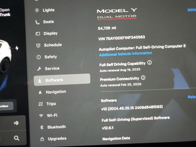 Foto 9 de la subasta – 2022 TESLA MODEL Y con VIN 7SAYGDEF1NF340563