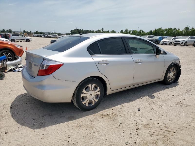 Photo 3 from auction – 2012 HONDA CIVIC HYBR with VIN JHMFB4F22CS006927