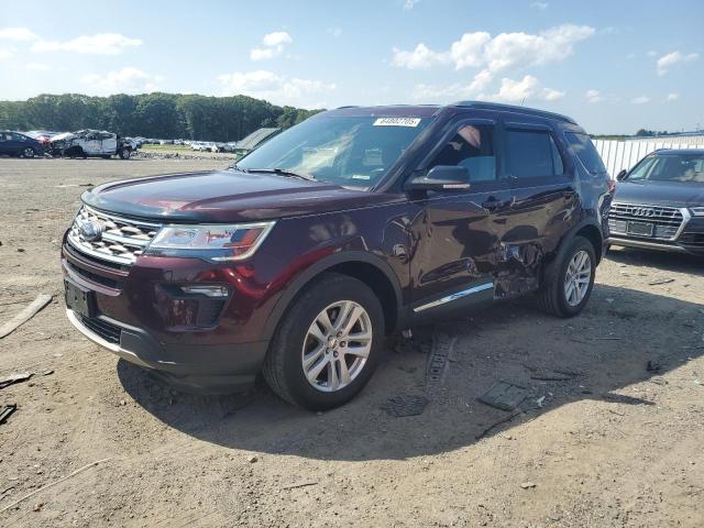 FORD EXPLORER X 2018 with VIN 1FM5K8D82JGB25861 - Photo from auction