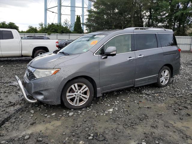 NISSAN QUEST S 2014 with VIN JN8AE2KP7E9102513 - Photo from auction