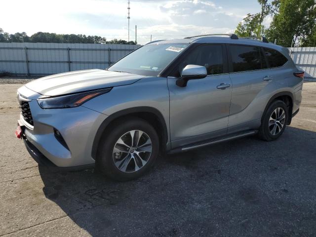 Photo 1 from auction – 2024 TOYOTA HIGHLANDER with VIN 5TDKARAH0RS023786