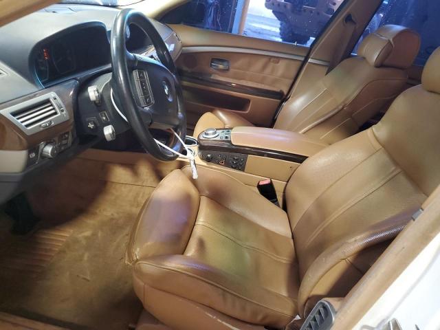 Photo 7 from auction – 2007 BMW 750I with VIN WBAHL83547DT08658